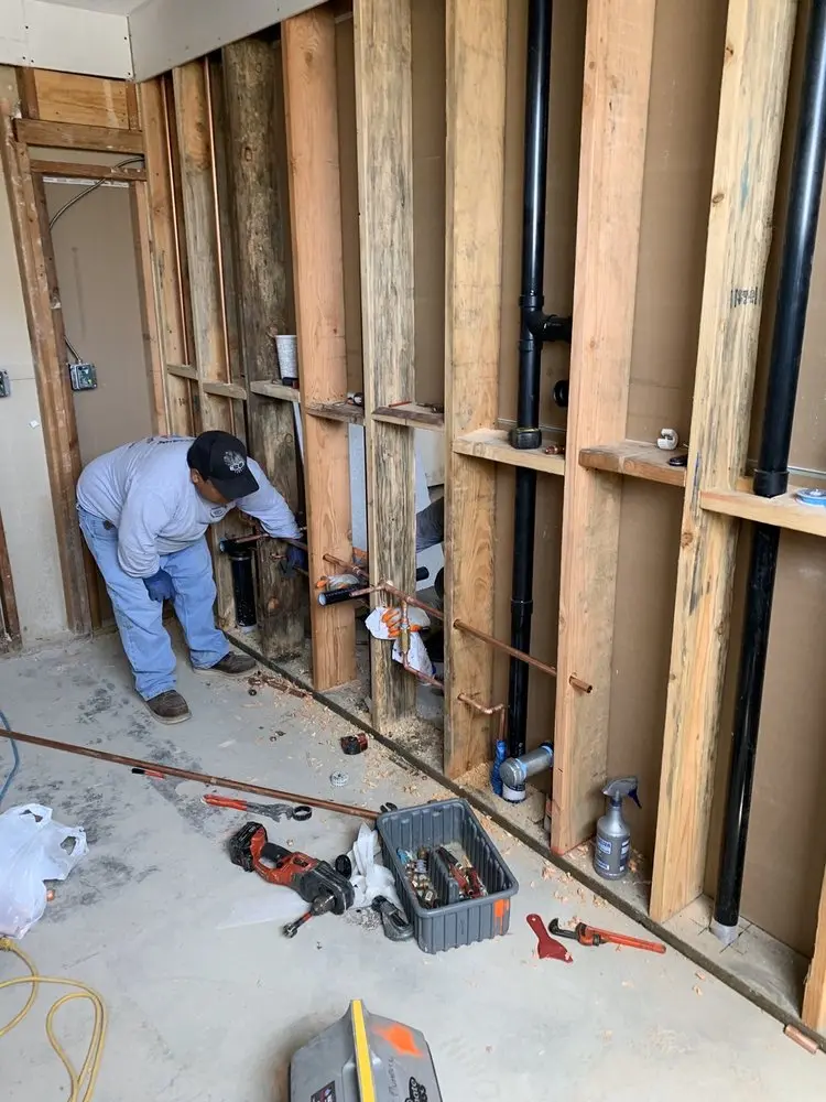 Commercial rough-in plumbing for Water Heater Replacement in Fran Mar Heights